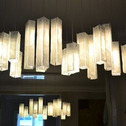 AM Studio White on White Drops Fixture - Products