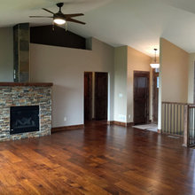 Sloped ceiling wall
