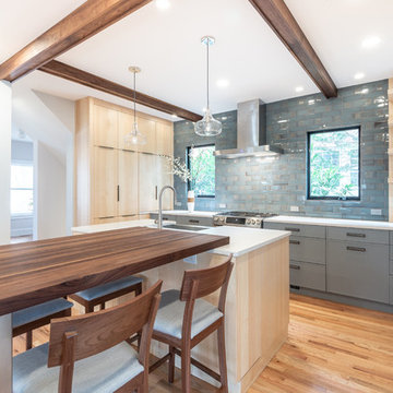 Contempoary Caesarstone Kitchen