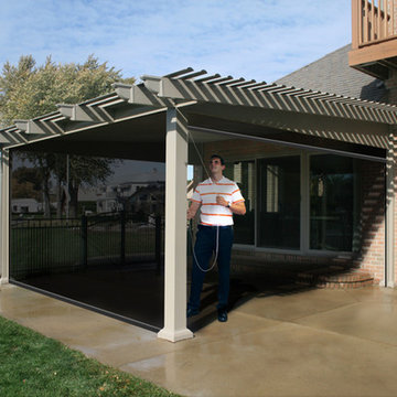 Retractable Screen for Large Opening