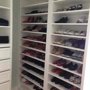Newton, MA Custom hand built closet