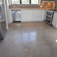 acid washed floor