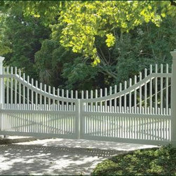 Cellular Vinyl Westchester Picket Gate - Outdoor Products