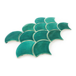 Moroccan Fish Scale Collection - Wall And Floor Tile