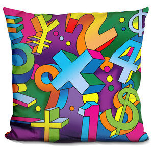 LiLiPi Footloose Decorative Accent Throw Pillow