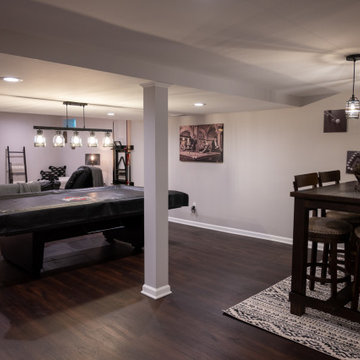 Finished Basement in Oxford, MI