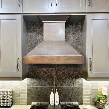 Faux Painted Vent hood (Bronze)