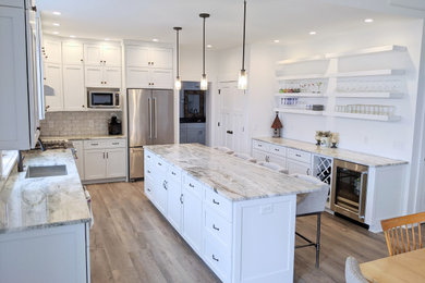Transitional kitchen photo in Other