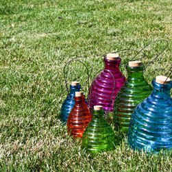 Colored Glass Wasp & Bee Traps - Outdoor Products