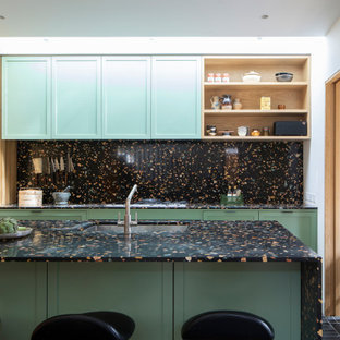 Design ideas for a classic kitchen in Sussex.