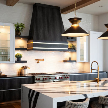 Milano - Canyon Charcoal + Bright White - Kitchen + Bathroom