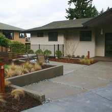 front yard patios