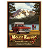 Paul A. Lanquist Mount Rainer Camper Art Print, 18"x24"