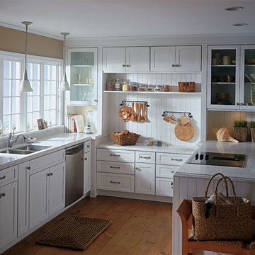 White Shaker Style Kitchen Cabinets