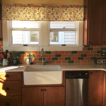Colorful Tile Backsplash