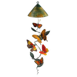 Contemporary Wind Chimes by Sunblossom Solar Gifts