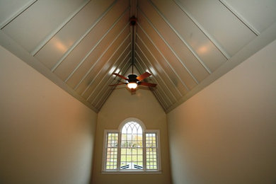 Inspiration for a rustic home design remodel in Manchester