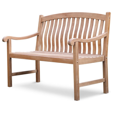 Vermont Teak Wood Outdoor Bench