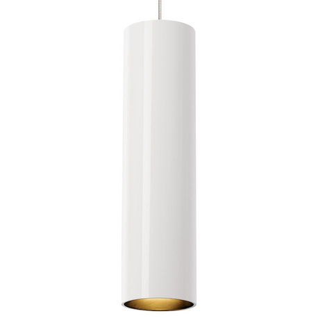 Tech Lighting MP-Piper Pendant, White/Satin Nickel-LED, 700MPPPRWS-LEDS930