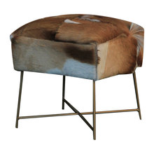 cowhide stool