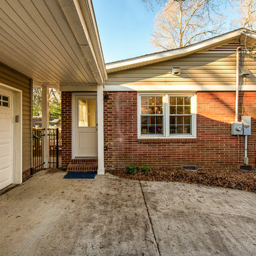 Split level home remodel