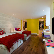 teen space above bedrooms