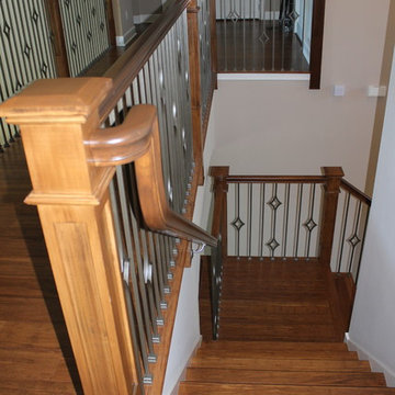 Single & Double Diamond Iron Balusters