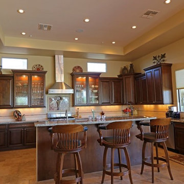 Chandler Blackstone contemporary kitchen and office