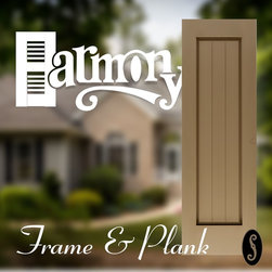 Harmony Frame & Plank Shutter - Exterior Shutters