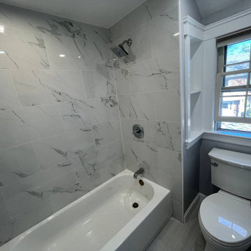 Wellesley Home Revival: Dual Bathroom Renewal & Kitchen Elegance