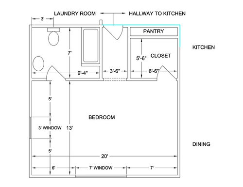 Need Ideas for changing master suite floorplan