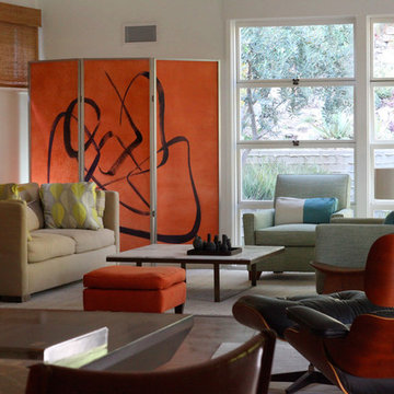 Hand painted screen