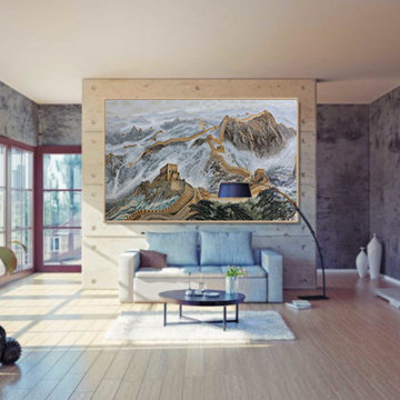 Living Room Mosaic Murals