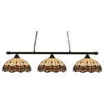 Toltec Lighting - Toltec Lighting 373-MB-997 Oxford - Three Light Billiard - Assembly Required: Yes Canopy Included: YesShade Included: YesCanopy Diameter: 12 x 12 xWarranty: 1 Year* Number of Bulbs: 3*Wattage: 150W* BulbType: Medium Base* Bulb Included: No