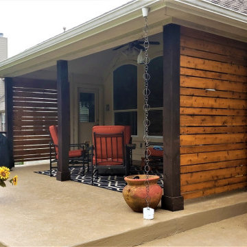 South Austin Privacy Screens & Patio Extension