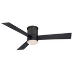 Modern Forms Fans - Modern Forms Axis Flush Mount Ceiling Fan, Bronze - A simple, sophisticated smart fan that works seamlessly in transitional, minimalist and other modern environments, Axis is perfectly sized for medium-sized kitchens, bedrooms and living rooms, and its wet-rated status and weather-resistant finish make it prime for outdoor use as well. Unleash the full potential of Axis with our Modern Forms app, which offers smart features like Adaptive Learning and Away Mode, and helps cut down on energy use by integrating with your smart thermostat.Modern Forms Fans pair with the smart home tech you know and love, including Google Assistant, Amazon Alexa, Samsung Smart Things, Nest, and Ecobee.Free app download: Sync with our exclusive Modern Forms app to control fan speed, use smart features like Adaptive Learning, create groups, and reduce energy costs. Optional battery operated RF remote is available (F-RC-WT).RF wall switch for local control included. Additional switches are available for 3 or 4 way setup (Part# F-WC-WT). Touch panel wall control with Modern Forms Fan App can be purchased separately (Part# F-TS-BK or -WT).Modern Forms Fans are made with incredibly efficient and completely silent DC motors and are up to 70% more efficient than traditional fans. Every fan is factory-balanced and sound tested to ensure each fan will never wobble, rattle or click.Integrated LED light powered by WAC Lighting, features smooth and continuous brightness control. An optional cover is included to conceal luminaire. Wet Location Listed for indoor or outdoor applications.