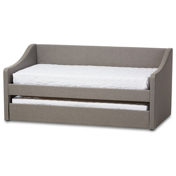 Barnstorm Modern and Contemporary Gray Fabric Upholstered Daybed