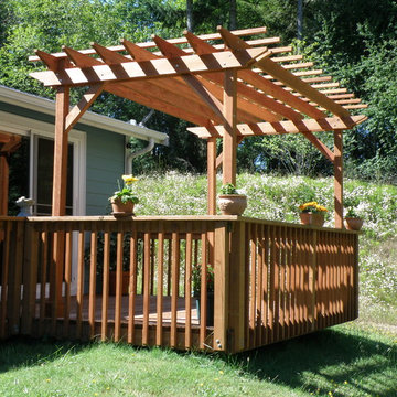 Best Redwood Super Deck Pergolas