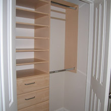 Cabin guest closet