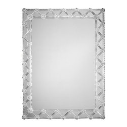 Inviting Home Inc. - Rectangular Venetian Wall Mirror - Wall Mirrors