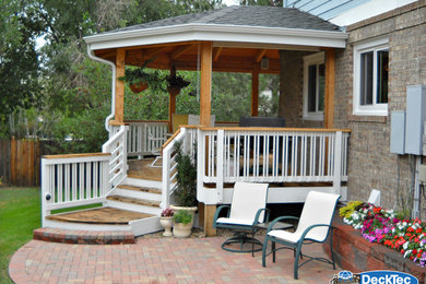Inspiration for a timeless deck remodel in Denver