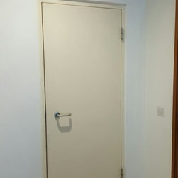 Door Decal Art Installation "Mickey Mouse with customized wordings" - Wall Stickers