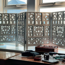 Window privacy without curtains, blinds or film