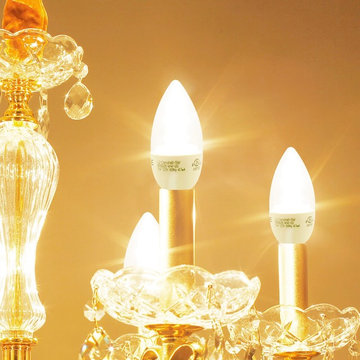 5W Dimmable E12 LED Candle Bulbs