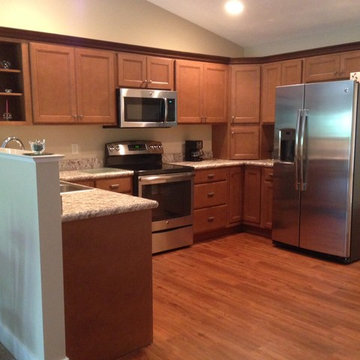 Maple cabinets