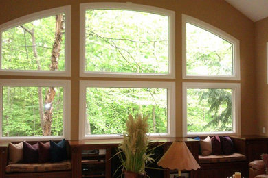 Living room - traditional living room idea in Indianapolis