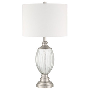 Craftmade 86264 28" Tall Vase Table Lamp - Brushed Nickel