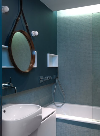 Современный Ванная комната by a-base | büro für architektur