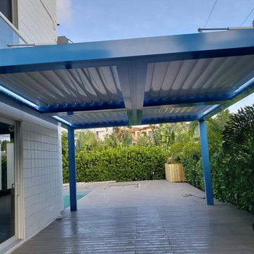 Blue Equinox Louvered Roof
