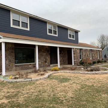 James Hardie 8.25 Inch Deep Ocean Siding Install in Morrisville, PA